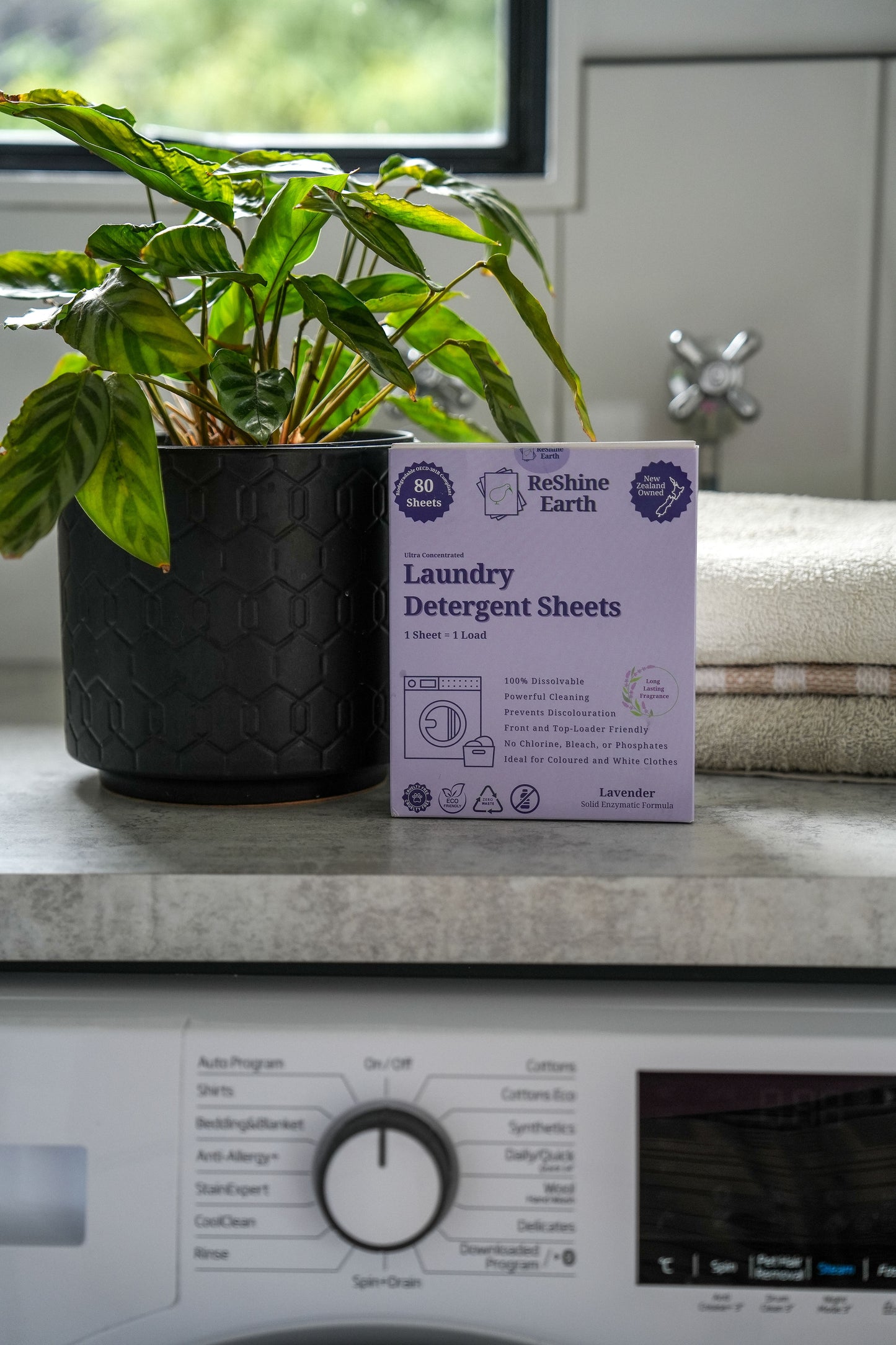 Combo Starter Pack, Laundry and Floor Detergent Sheets, 120 Washes