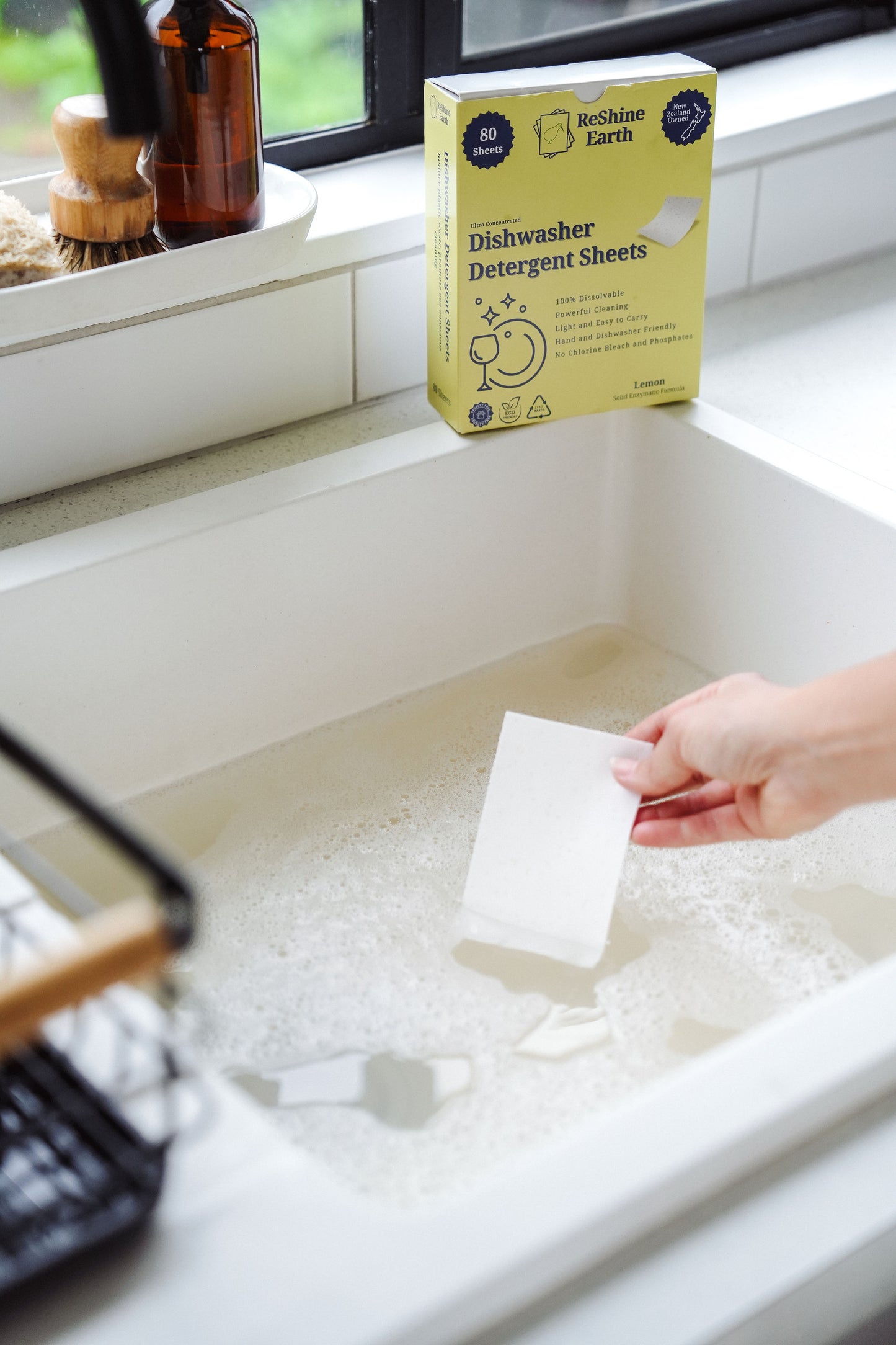 All in One Starter Pack, Dishwasher, Laundry, Floor and Toilet Detergent Sheets, 240 Washes