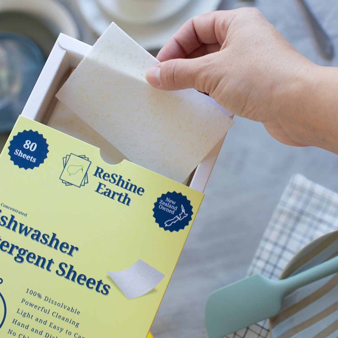 Combo Starter Pack, Dishwasher and Floor Detergent Sheets, 120 Washes