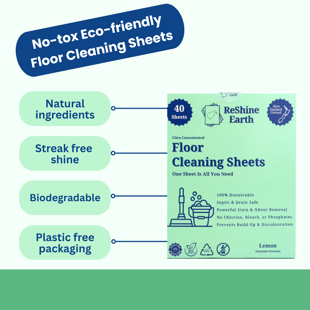 Floor Cleaning Detergent Sheets 40 Washes