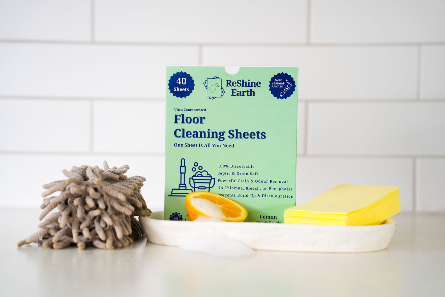 Combo Starter Pack, Dishwasher and Floor Detergent Sheets, 120 Washes