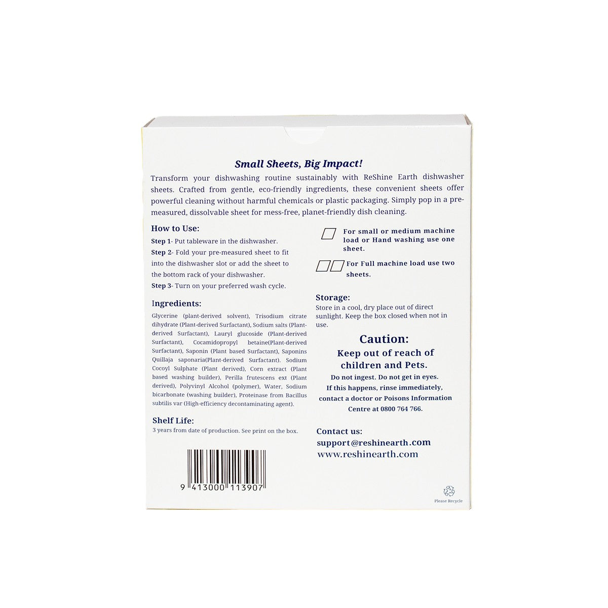 Two Pack, Dishwasher Detergent Sheets, 160 Washes