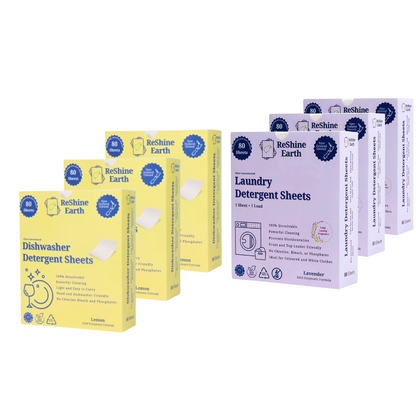 Bundle Value Pack, Laundry and Dishwasher Detergent Sheets, 480 Washes