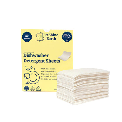 Combo Starter Pack, Dishwasher and Floor Detergent Sheets, 120 Washes