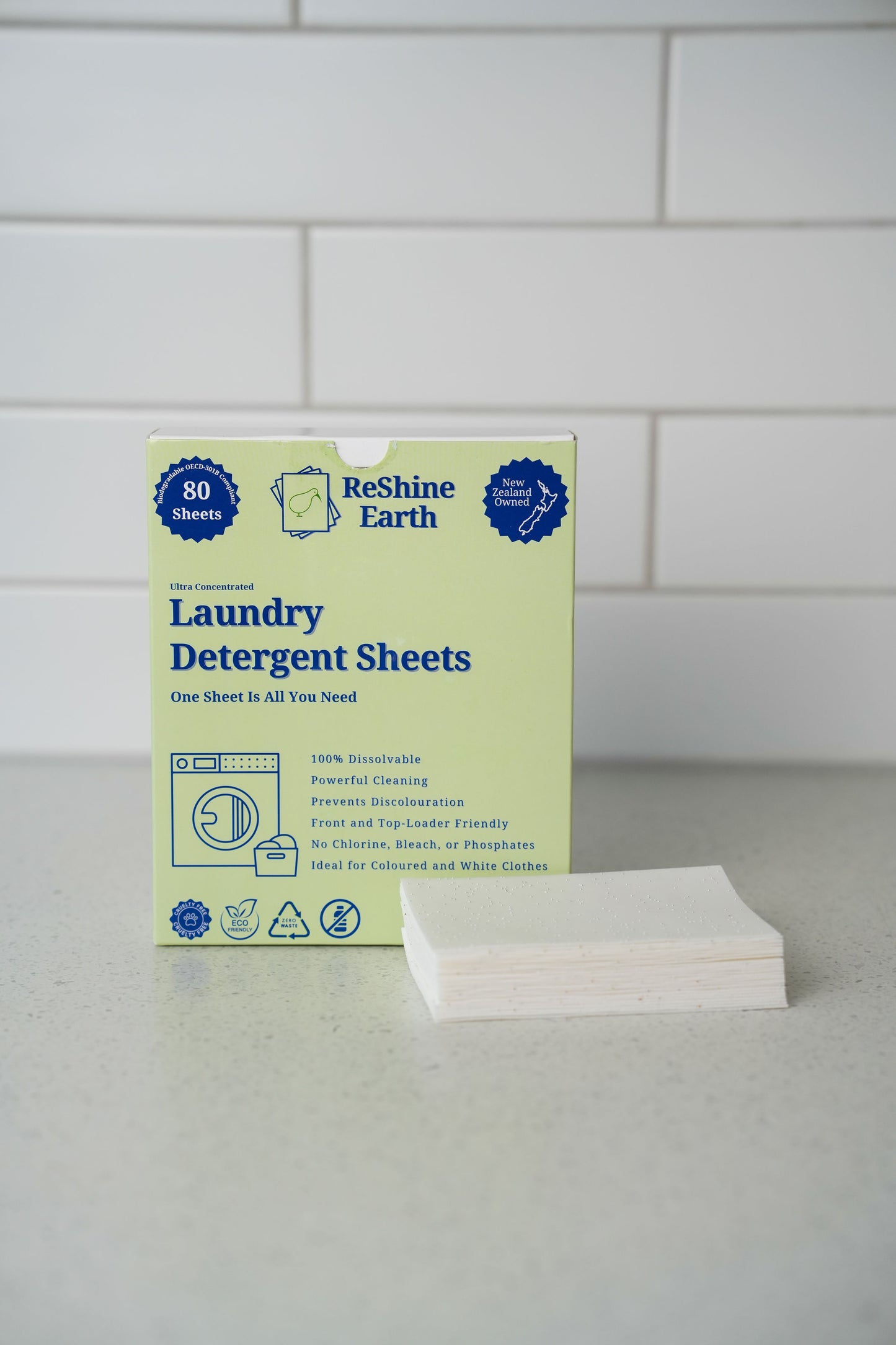 Value Pack, Unscented Laundry Detergent Sheets, 240 Washes