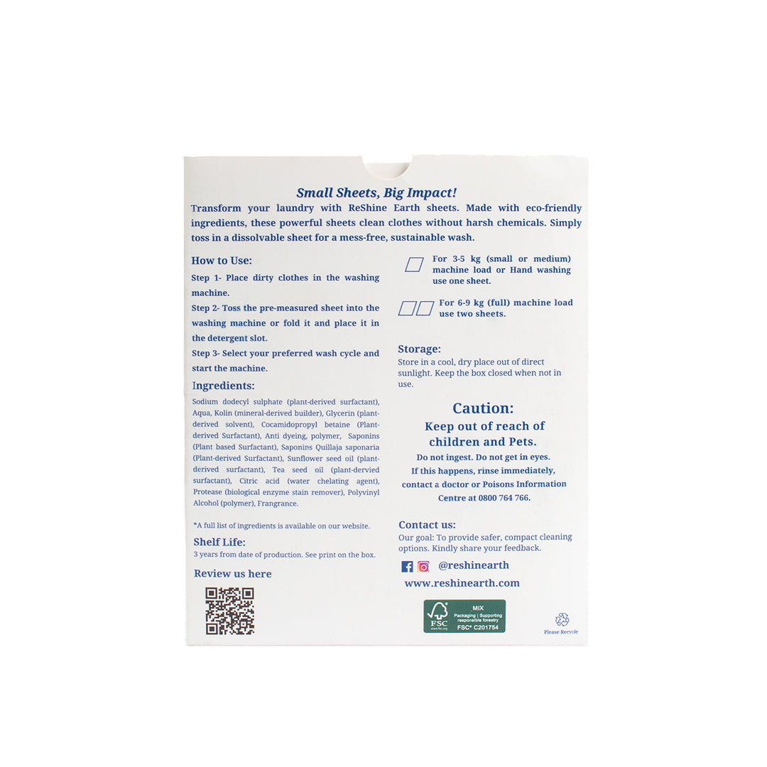 Duo Pack, Laundry Detergent Sheets, 160 Washes