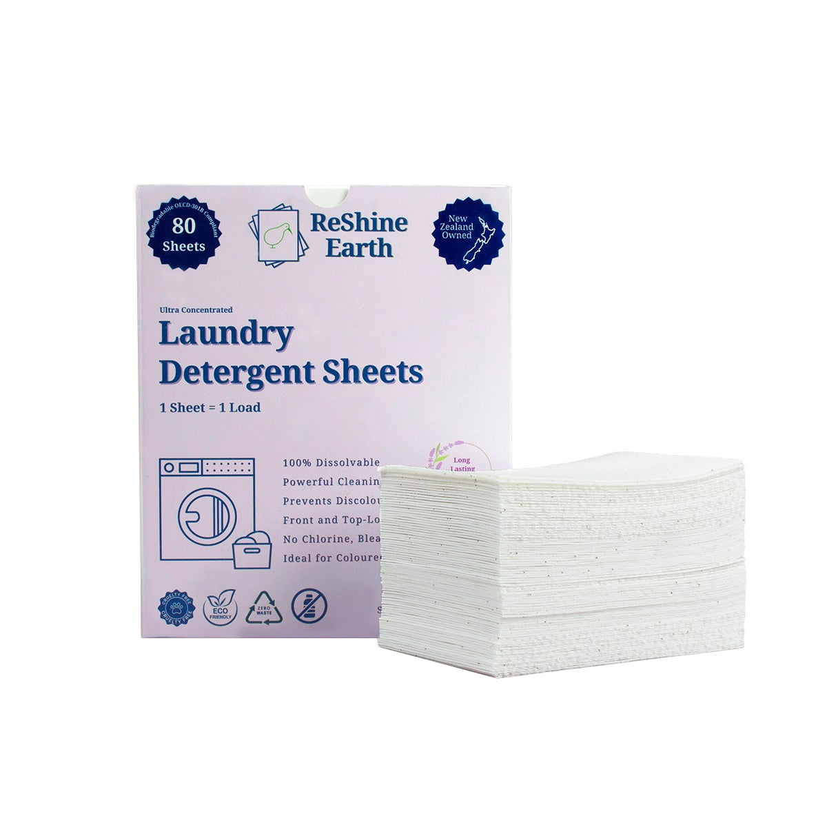 Combo Starter Pack, Laundry and Floor Detergent Sheets, 120 Washes