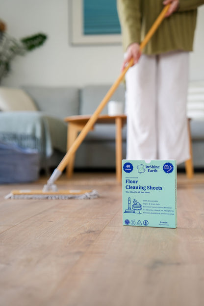 Combo Starter Pack, Toilet and Floor Cleaning Sheets, 80 Washes