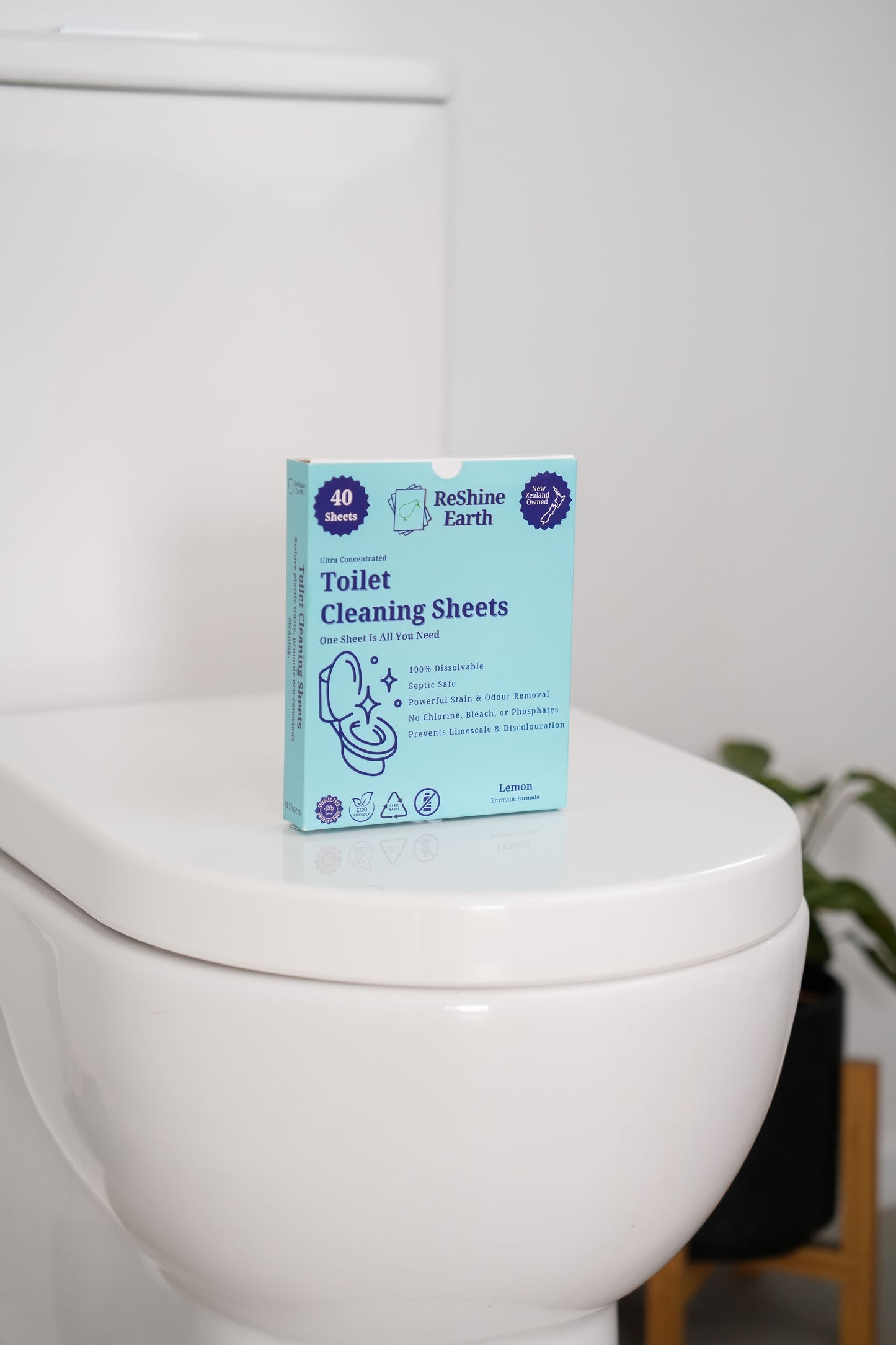 Combo Starter Pack, Toilet and Floor Cleaning Sheets, 80 Washes