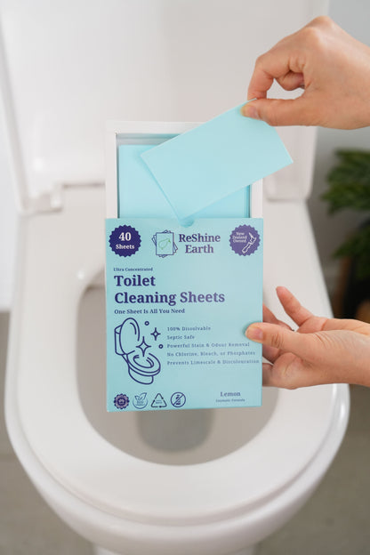 Combo Starter Pack, Toilet and Floor Cleaning Sheets, 80 Washes