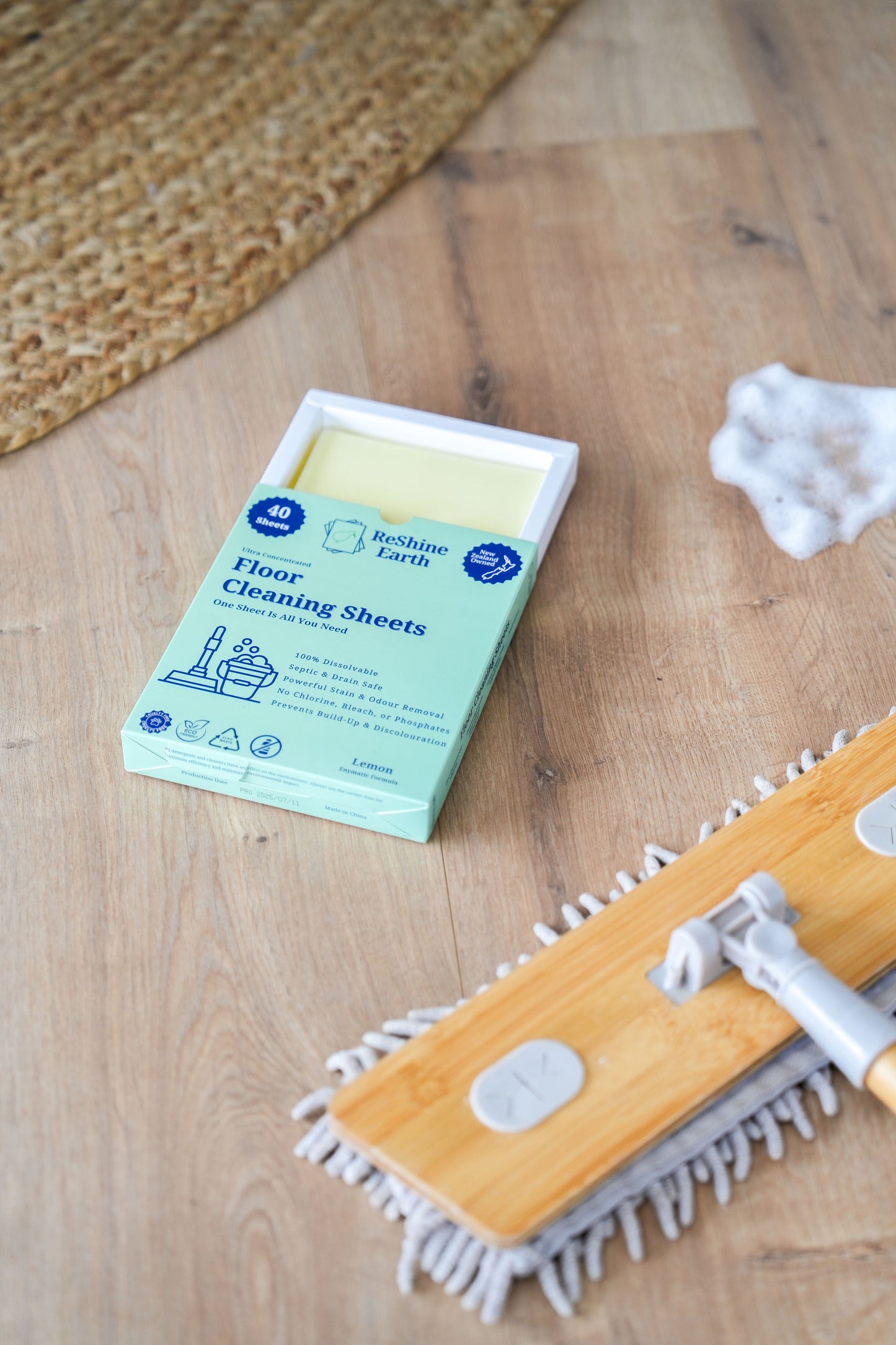 Combo Starter Pack, Toilet and Floor Cleaning Sheets, 80 Washes