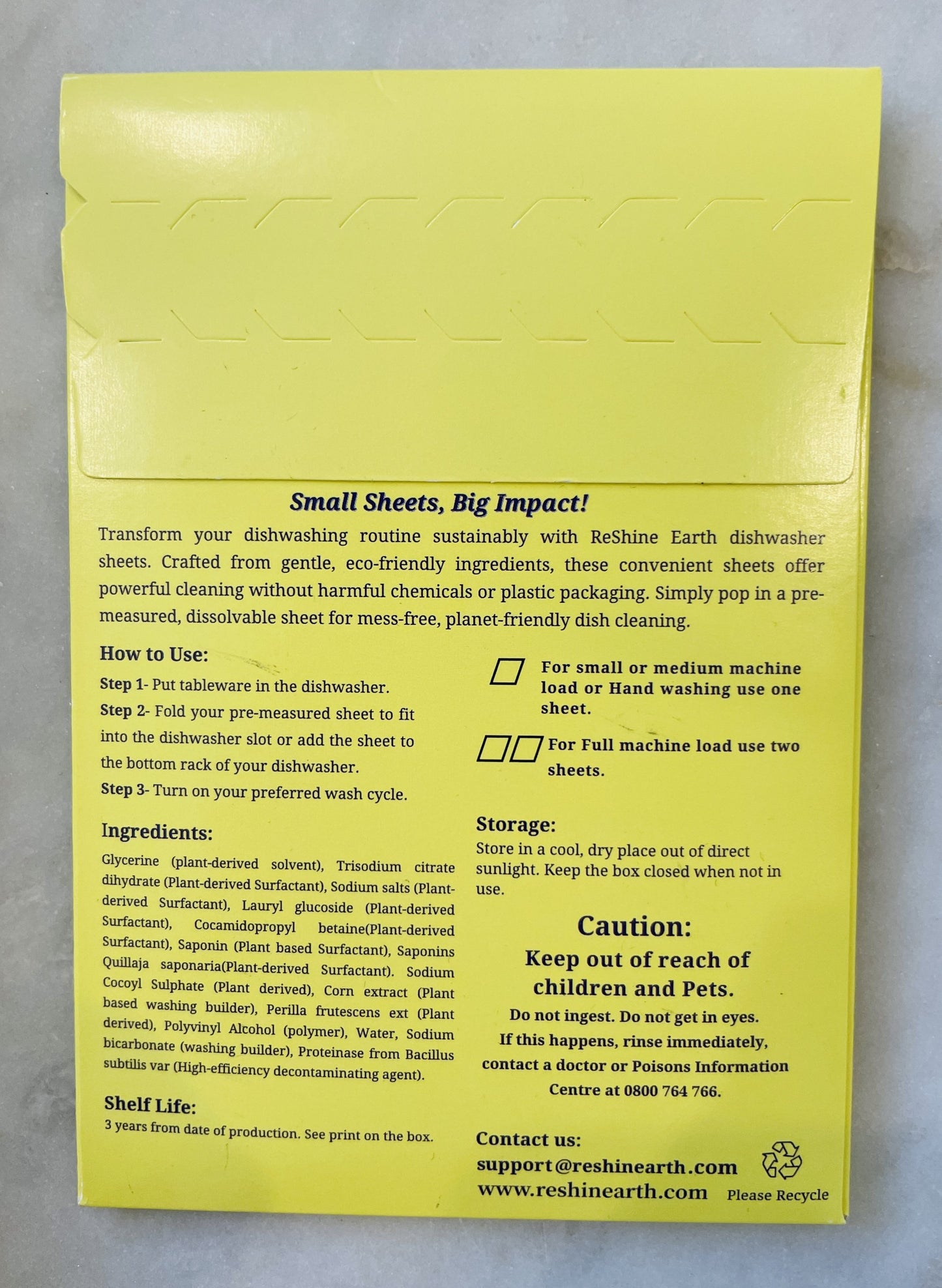 Trial Pack, Dishwasher Detergent Sheets